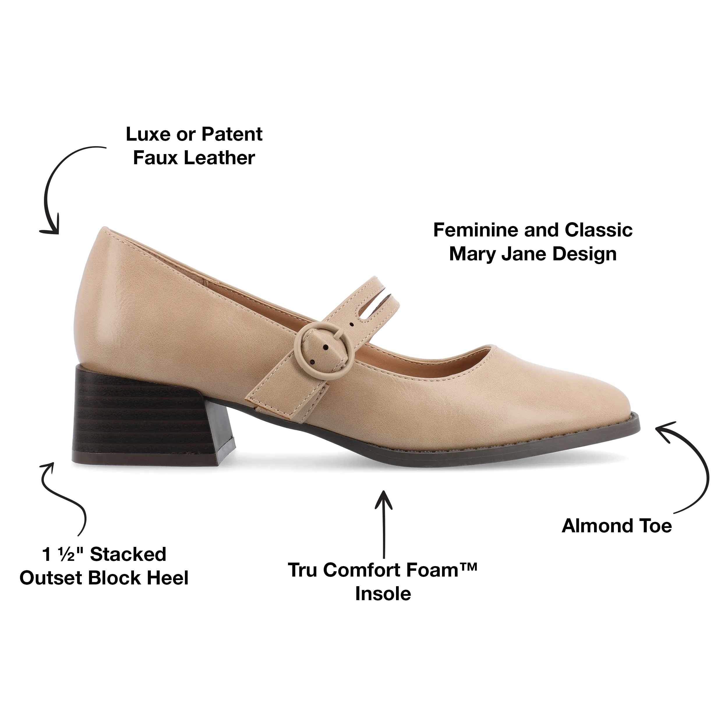 Journee Collection Women's Tru Comfort Foam Savvi Pumps