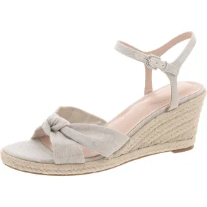 Justyne7 Womens Slip On Buckle Espadrilles
