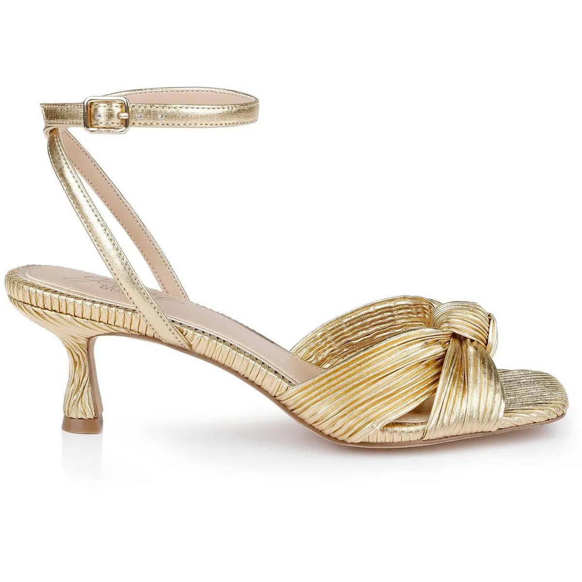 JW5233 Womens Bow Manmade Ankle Strap