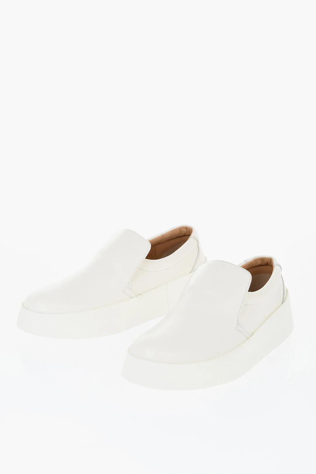 J.w.anderson Leather Slip-On Sneakers