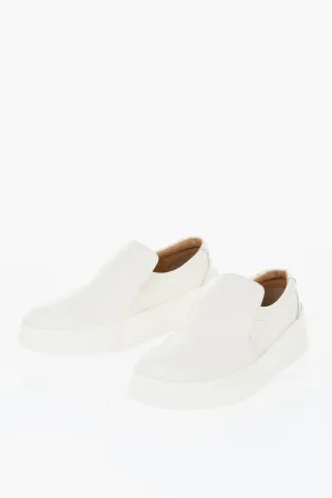 J.w.anderson Leather Slip-On Sneakers