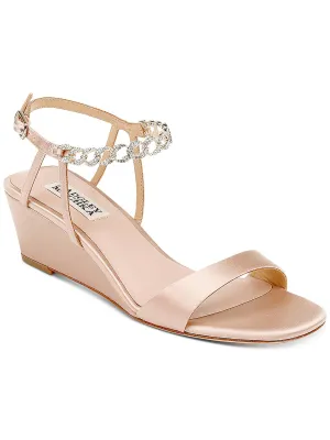 KAELYN Womens Leather Wedge Sandal Wedge Heels