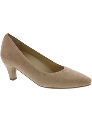 Karat Womens Leather Comfort Insole Dress Pumps