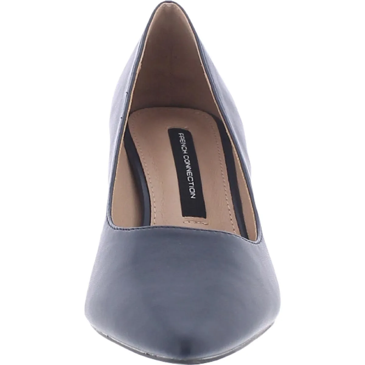 Kate Womens Vegan Leather Slip On Pumps