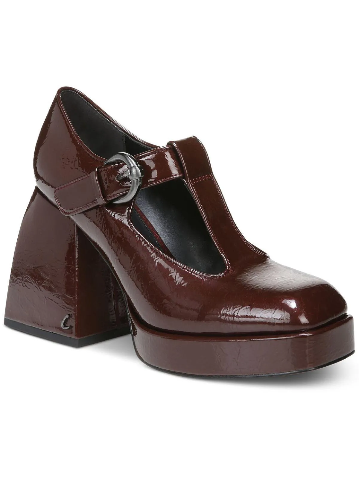 Kay Womens Square Toe Mary Jane Heels