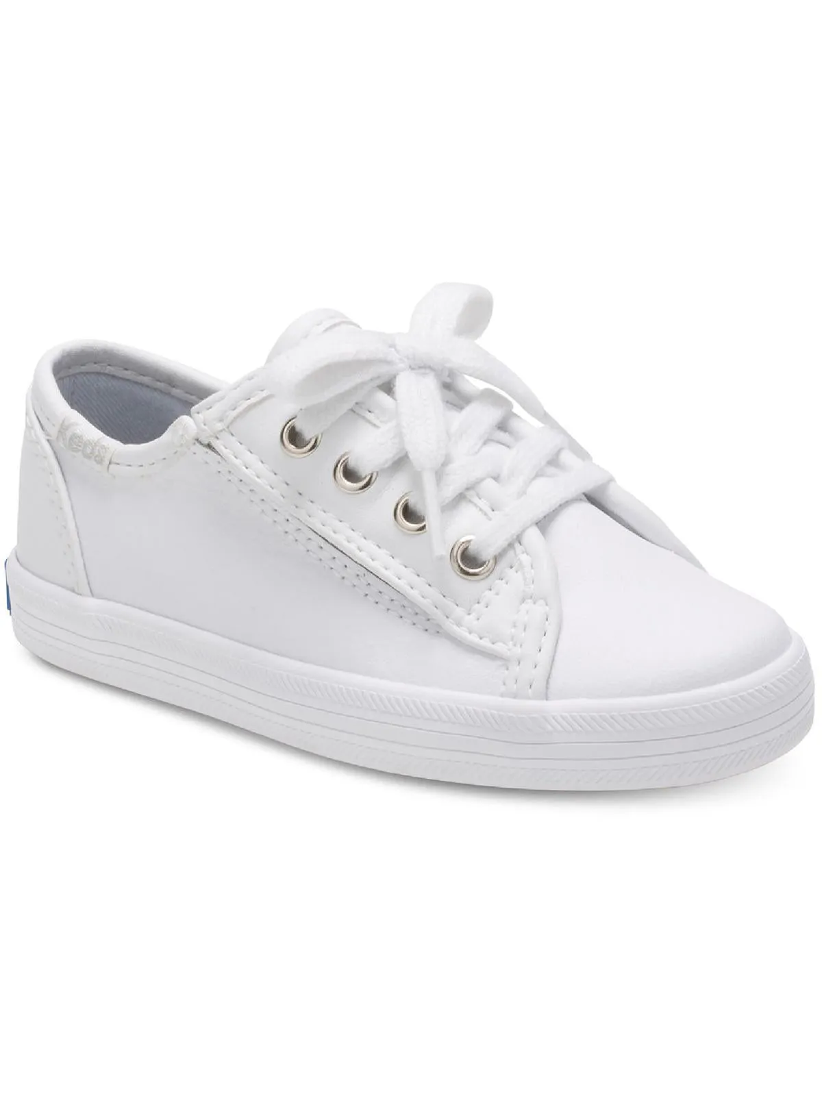 Kickstart Core Jr Girls Leather No Tying Slip-On Sneakers