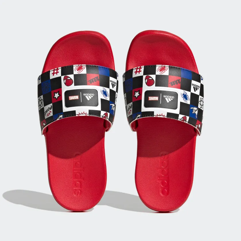 Kids' adidas  x Disney Adilette Comfort Spider-Man Slides
