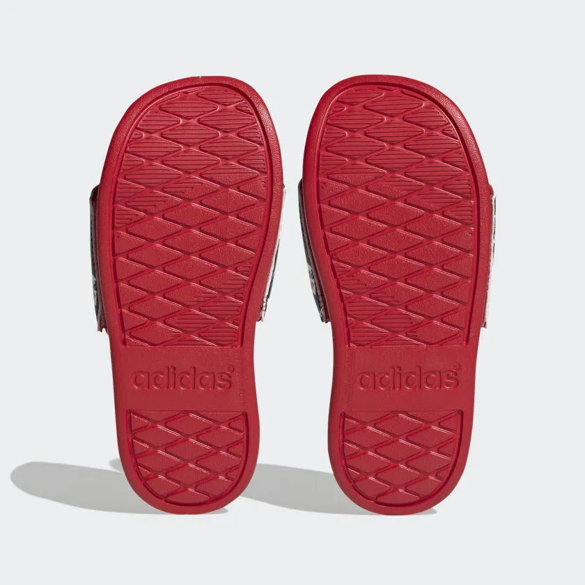 Kids' adidas  x Disney Adilette Comfort Spider-Man Slides