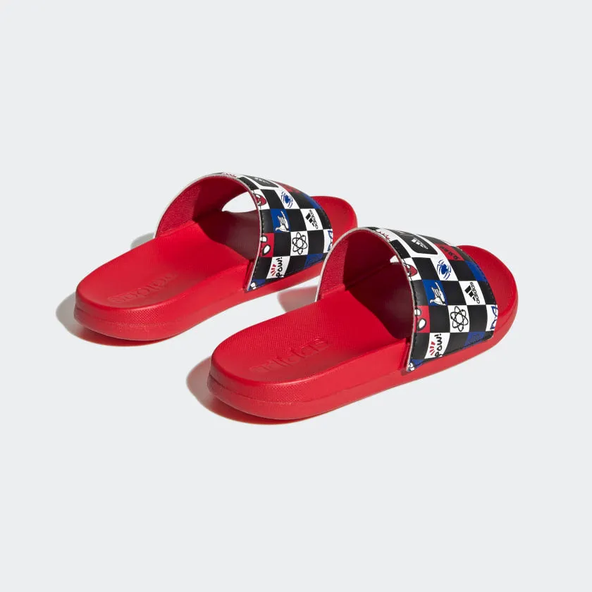 Kids' adidas  x Disney Adilette Comfort Spider-Man Slides