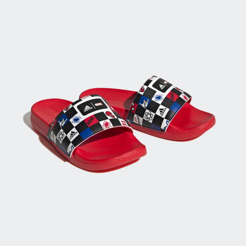 Kids' adidas  x Disney Adilette Comfort Spider-Man Slides