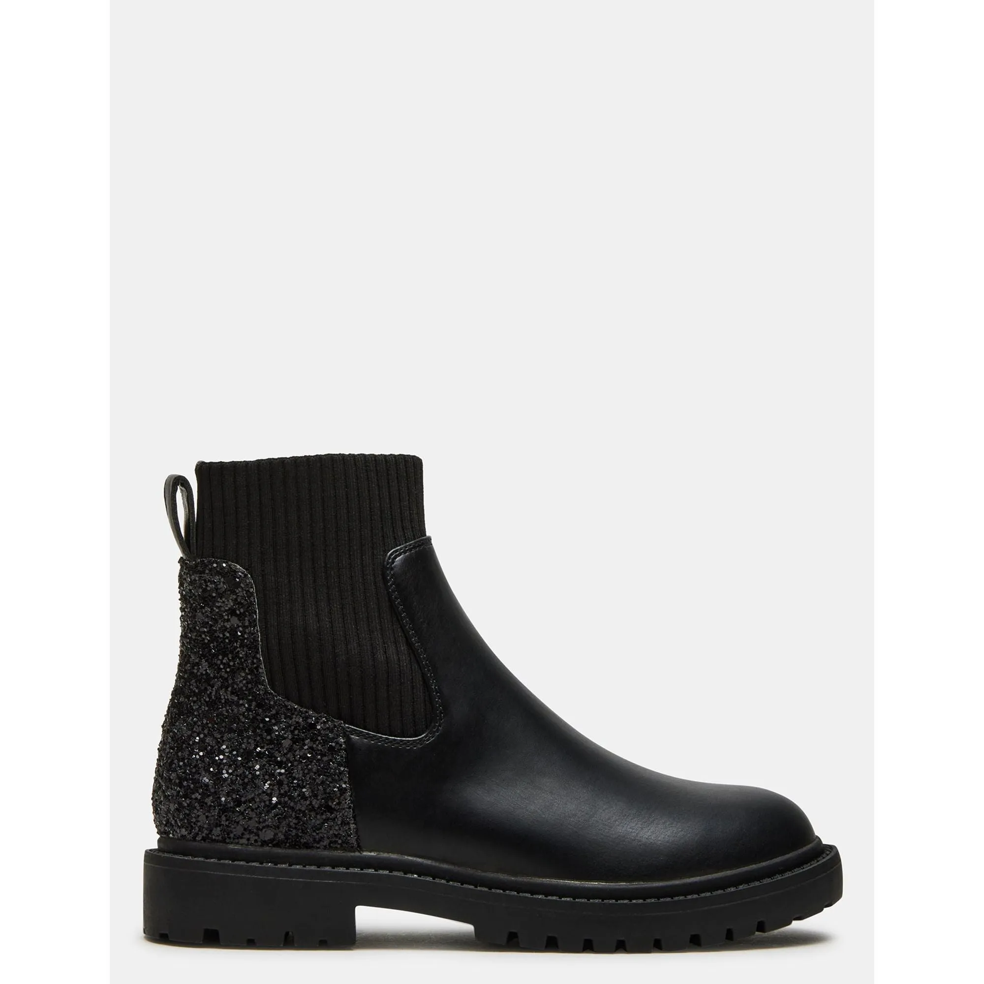 Kids' Lilyana Black Glitter