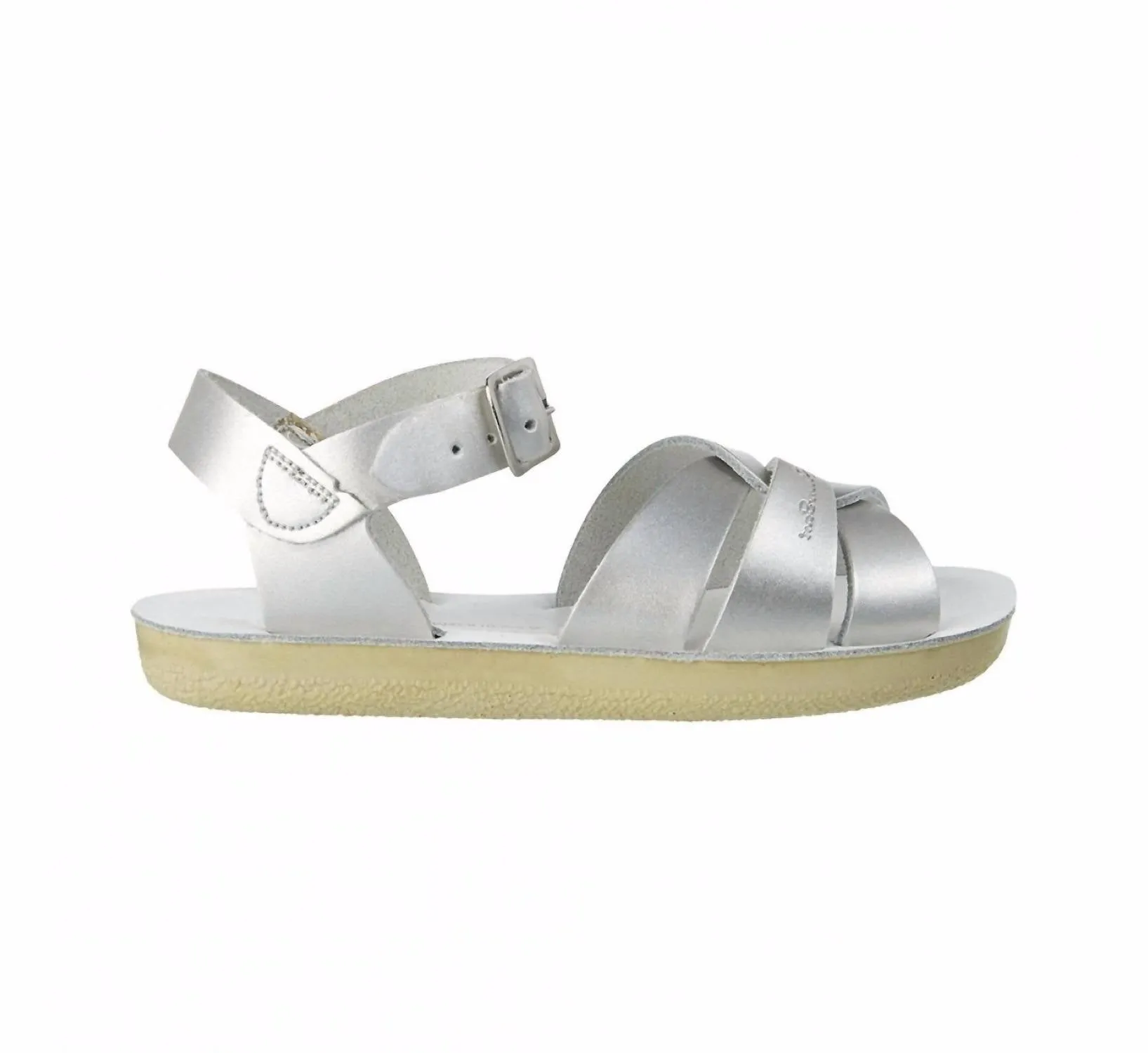 Kid's Swimmer Salt Water Sandals In Silver