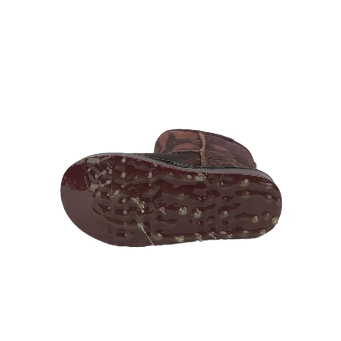 KIDS / YOUTH DIPPED COSY SHORT OXBLOOD TYE DYE
