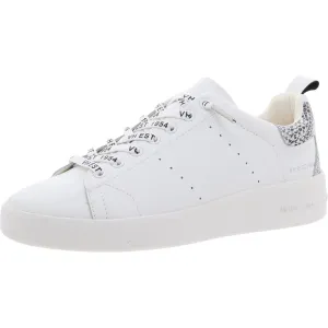 LAILA Womens Cushioned Footbed Leather Casual And Fashion Sneakers