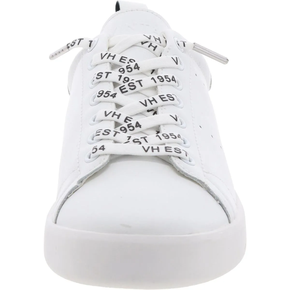 LAILA Womens Cushioned Footbed Leather Casual And Fashion Sneakers