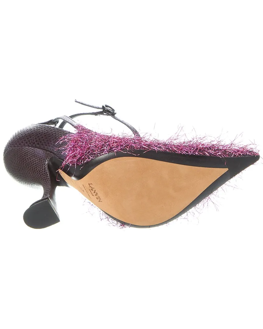 LANVIN Rita Leather Pump