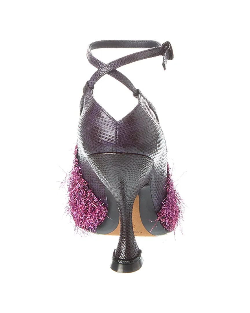 LANVIN Rita Leather Pump