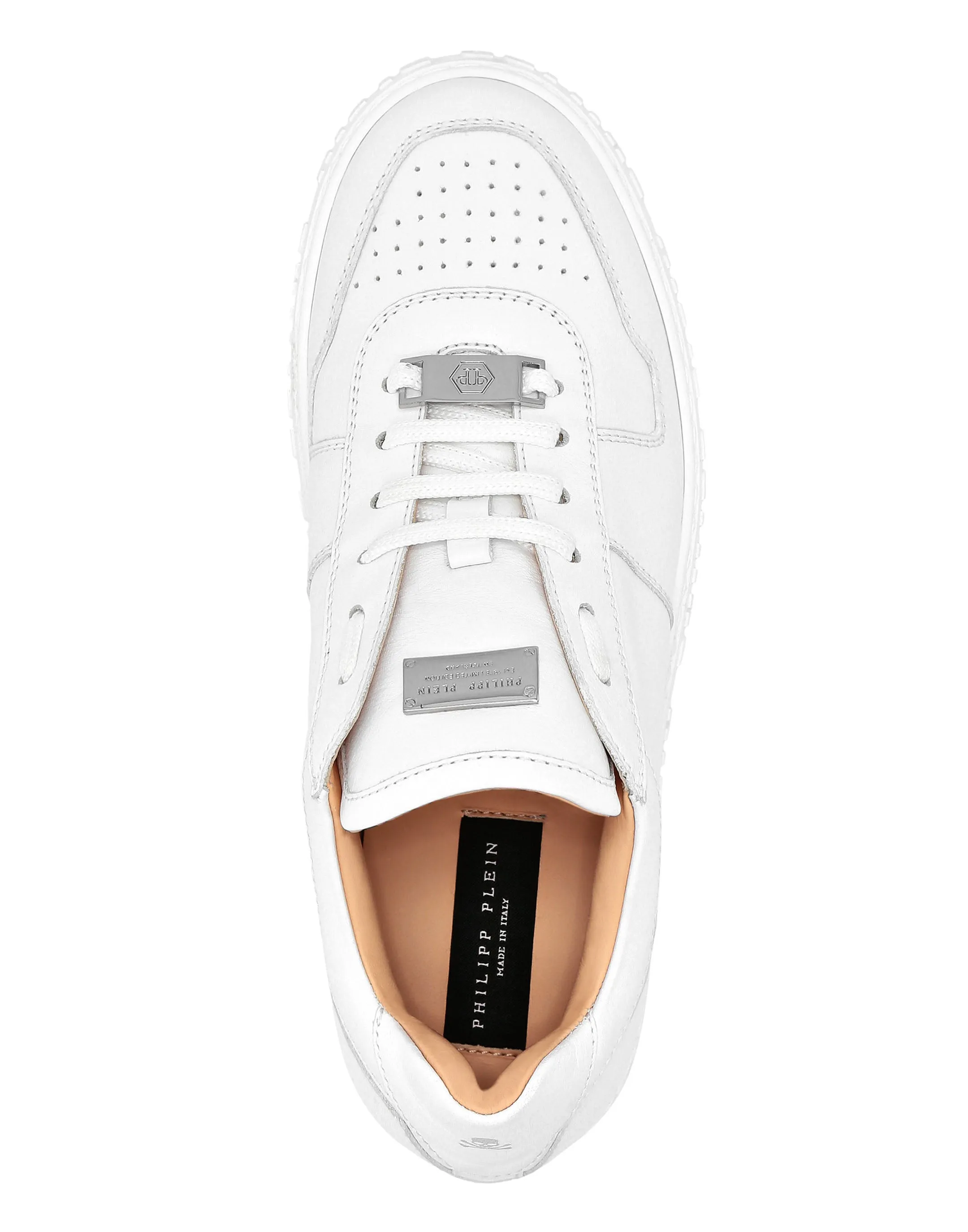 Leather Lo-Top Sneakers King Power