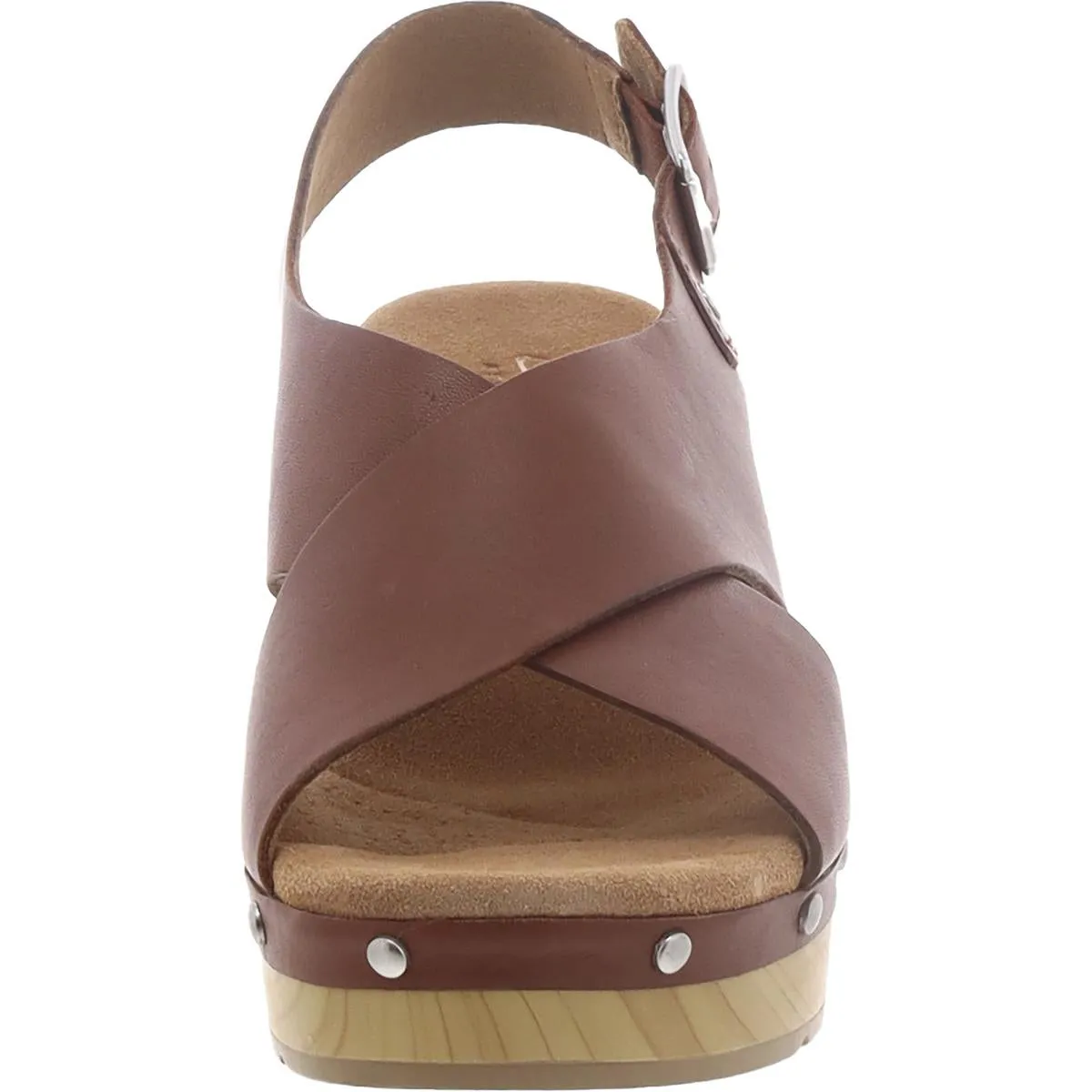 Ledella Club Womens Open Toe Ankle Strap Slingback Sandals