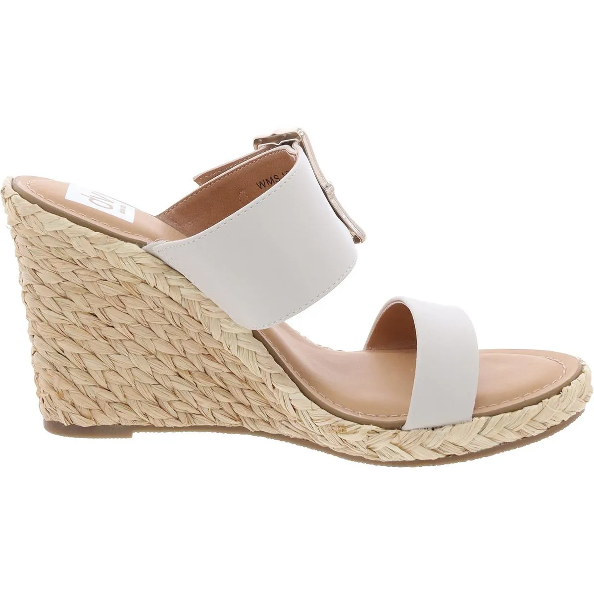 LeeLee Womens Cork Strappy Heels