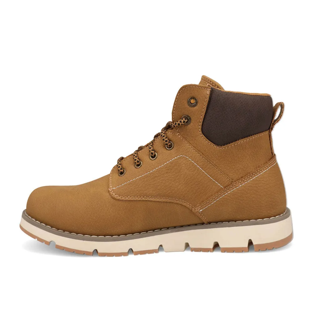 Levi's Mens Charles Vegan Leather Lace Up Rugged Casual Boot