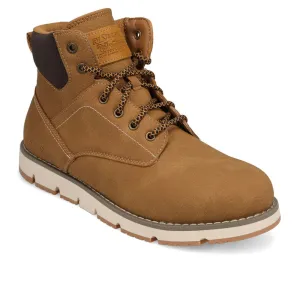 Levi's Mens Charles Vegan Leather Lace Up Rugged Casual Boot