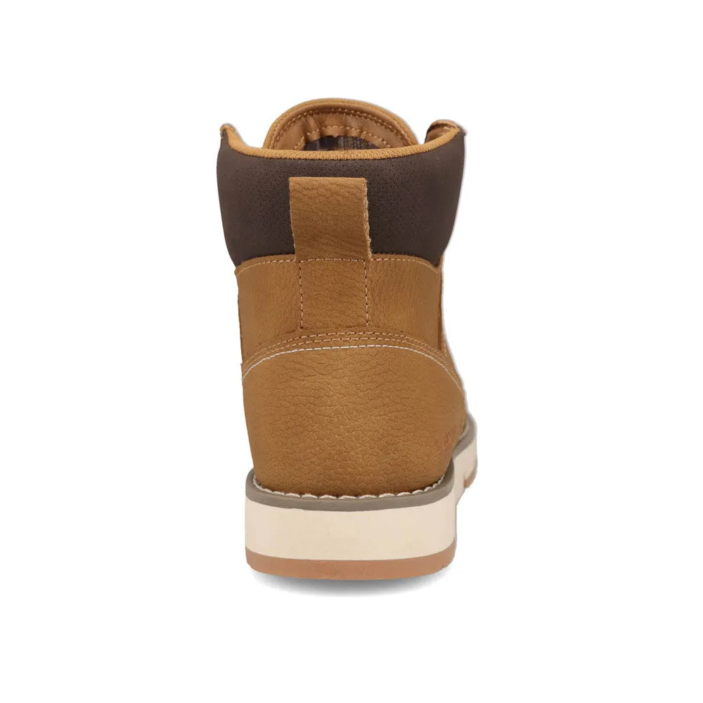 Levi's Mens Charles Vegan Leather Lace Up Rugged Casual Boot