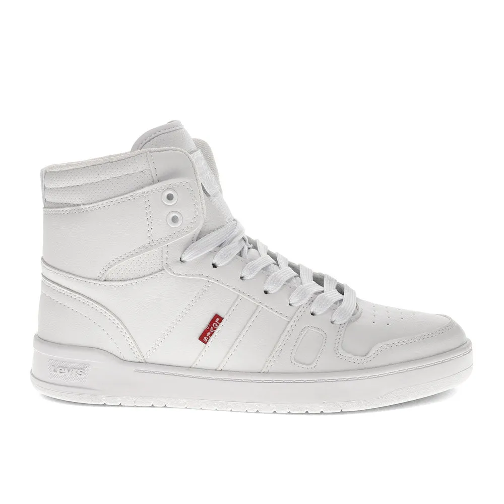 Levi's Womens BB Hi Perf UL Synthetic Leather Casual Lace Up Sneaker Shoe