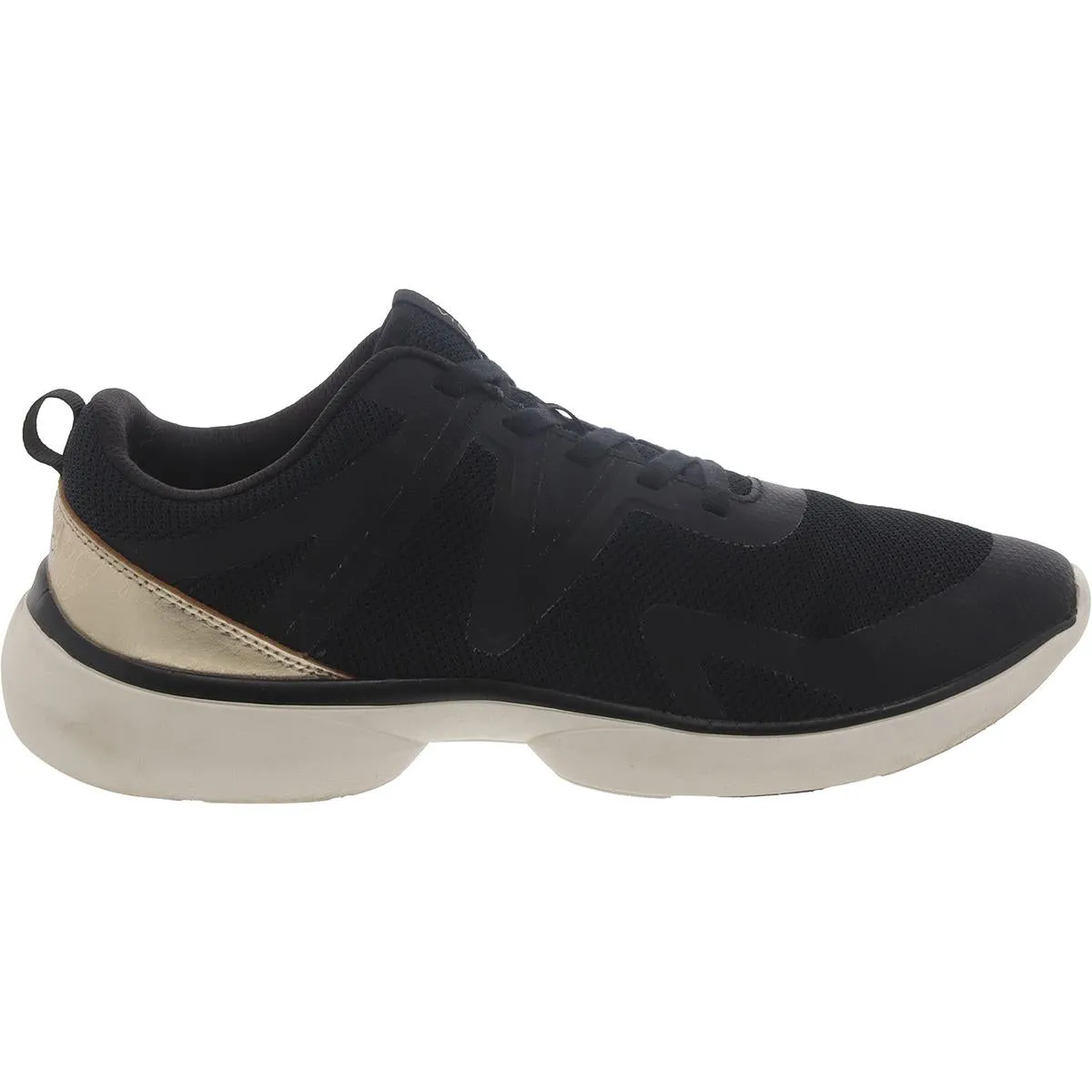 Leyo Womens Mixed Media Lace Up Casual and Fashion Sneakers