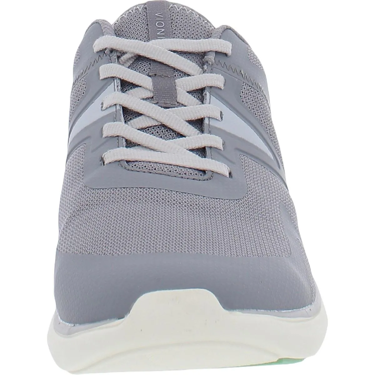 Leyo Womens Mixed Media Lace Up Casual and Fashion Sneakers