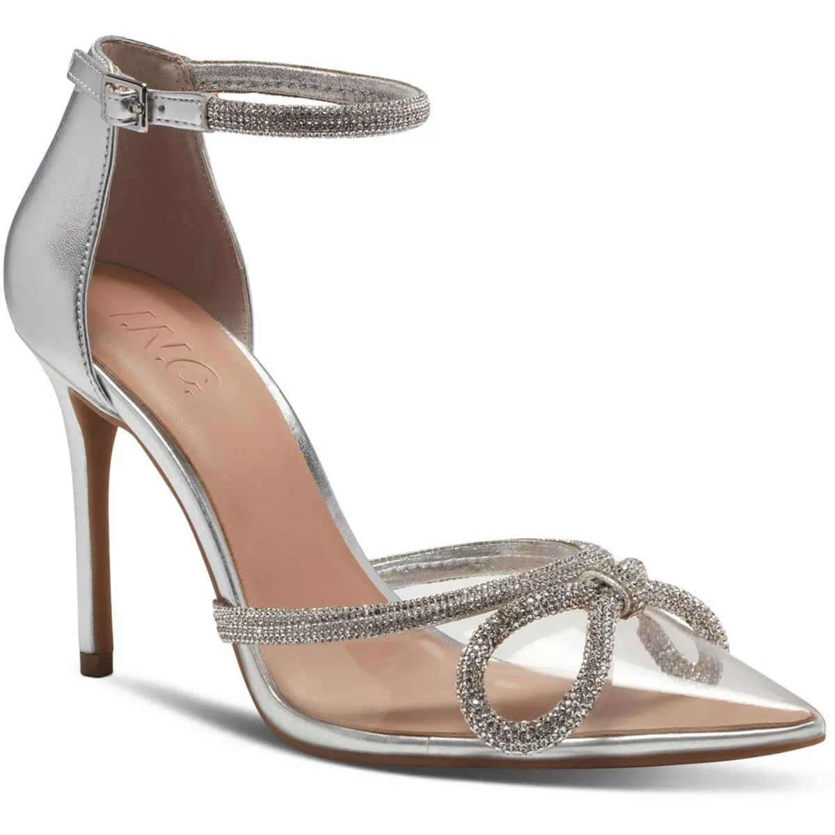 Lidani 4 Womens Embellished Pointed Toe Pumps