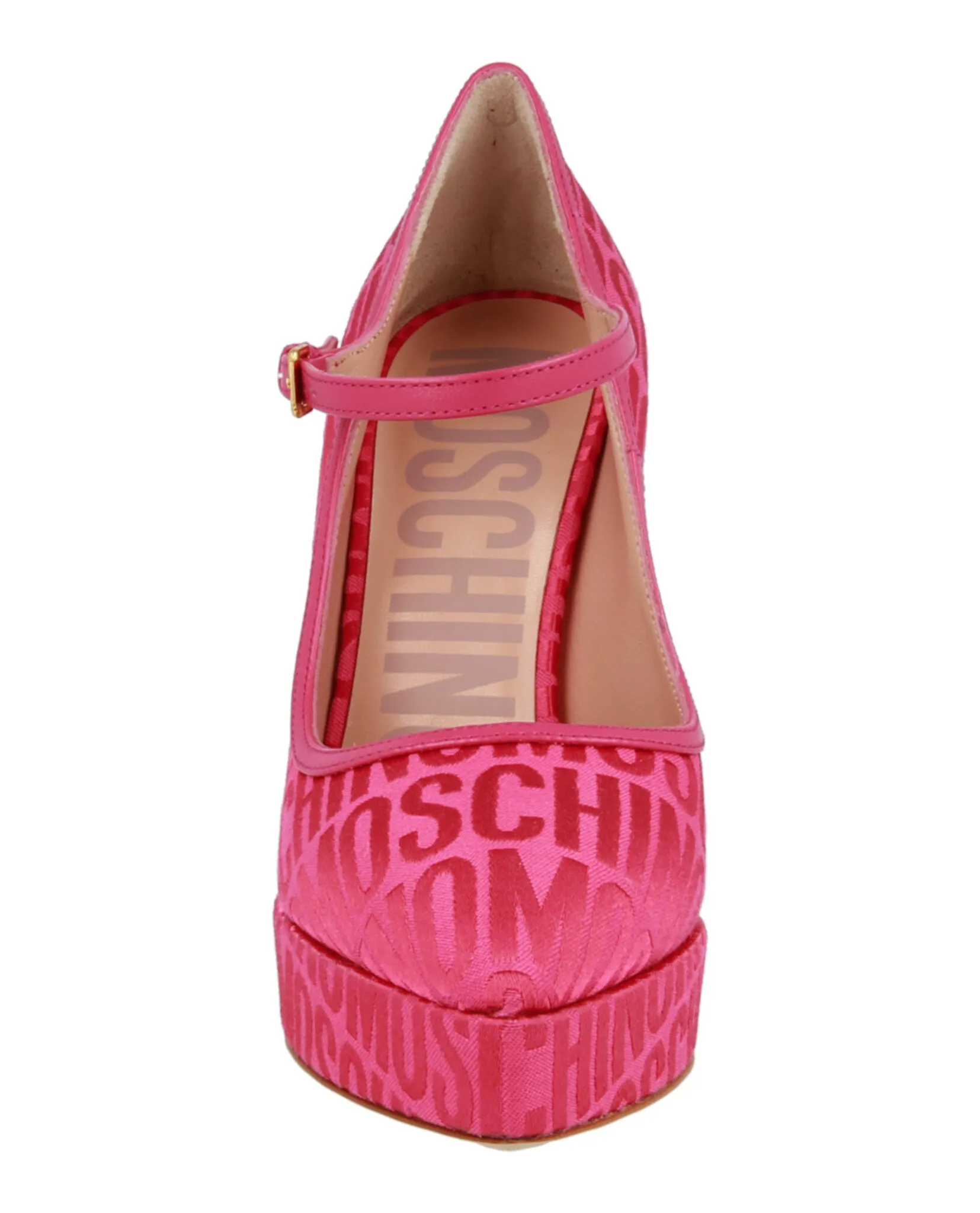 Logo Jacquard Mary Jane Pumps