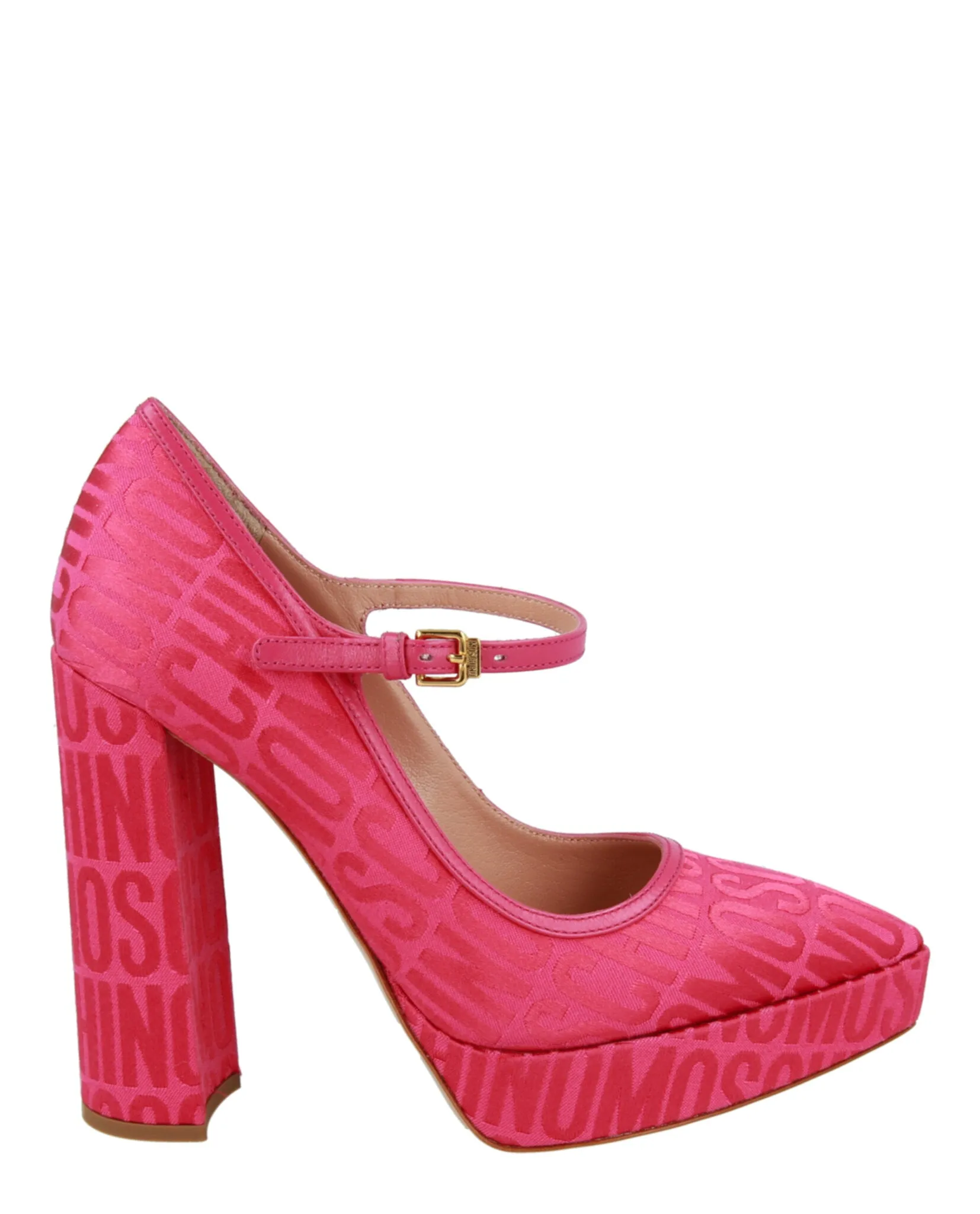 Logo Jacquard Mary Jane Pumps