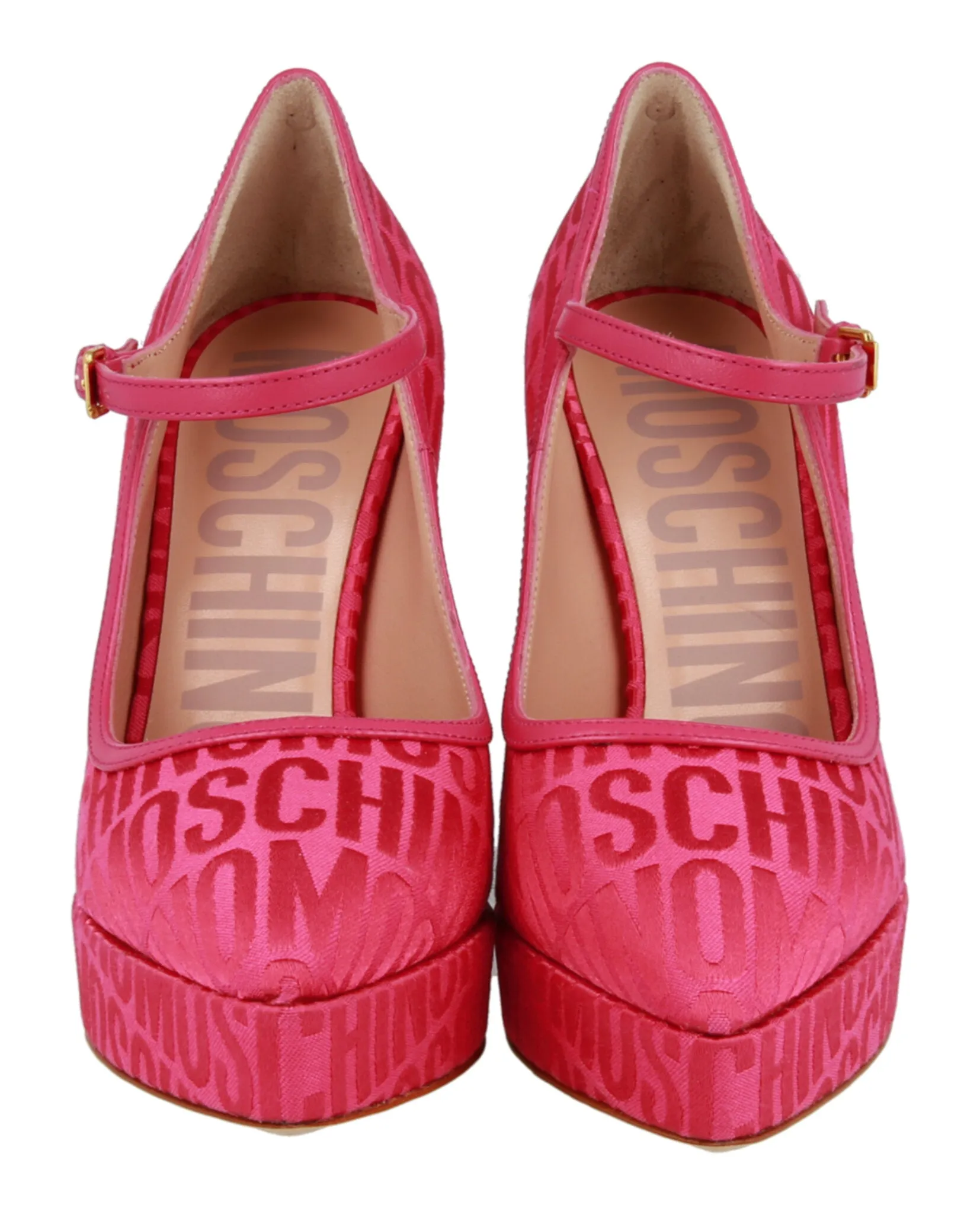 Logo Jacquard Mary Jane Pumps