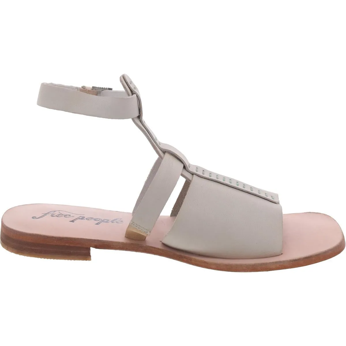 Long Weekend Womens Leather Slip On Slingback Sandals