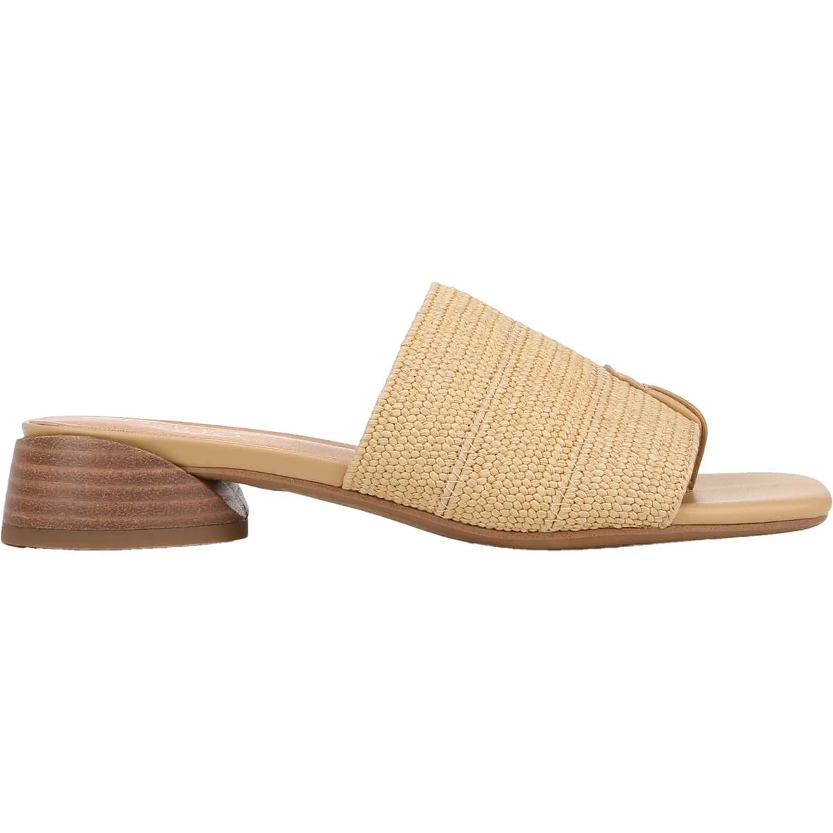 Loran 4 Womens Metallic Sqa Mule Sandals