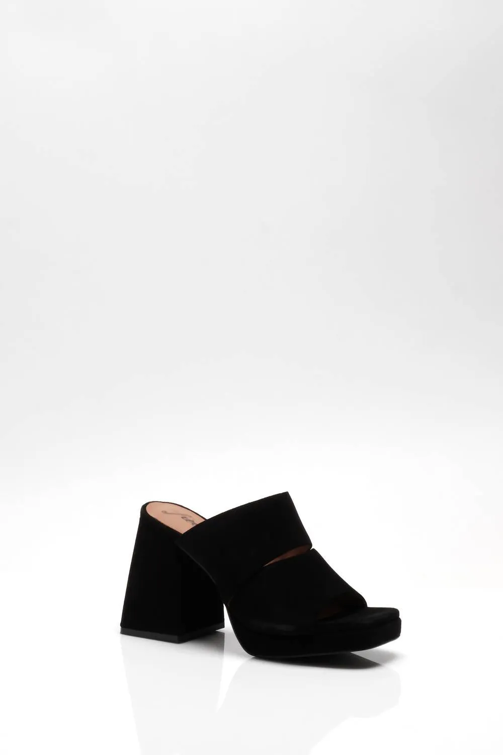Love Is Everywhere Platform Sandals In Black