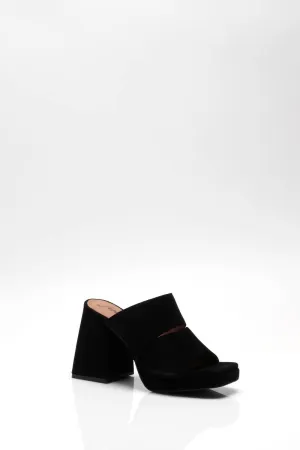 Love Is Everywhere Platform Sandals In Black