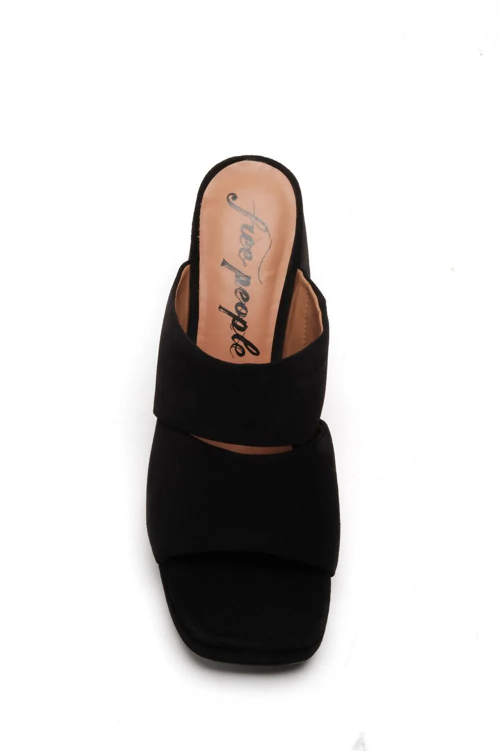 Love Is Everywhere Platform Sandals In Black