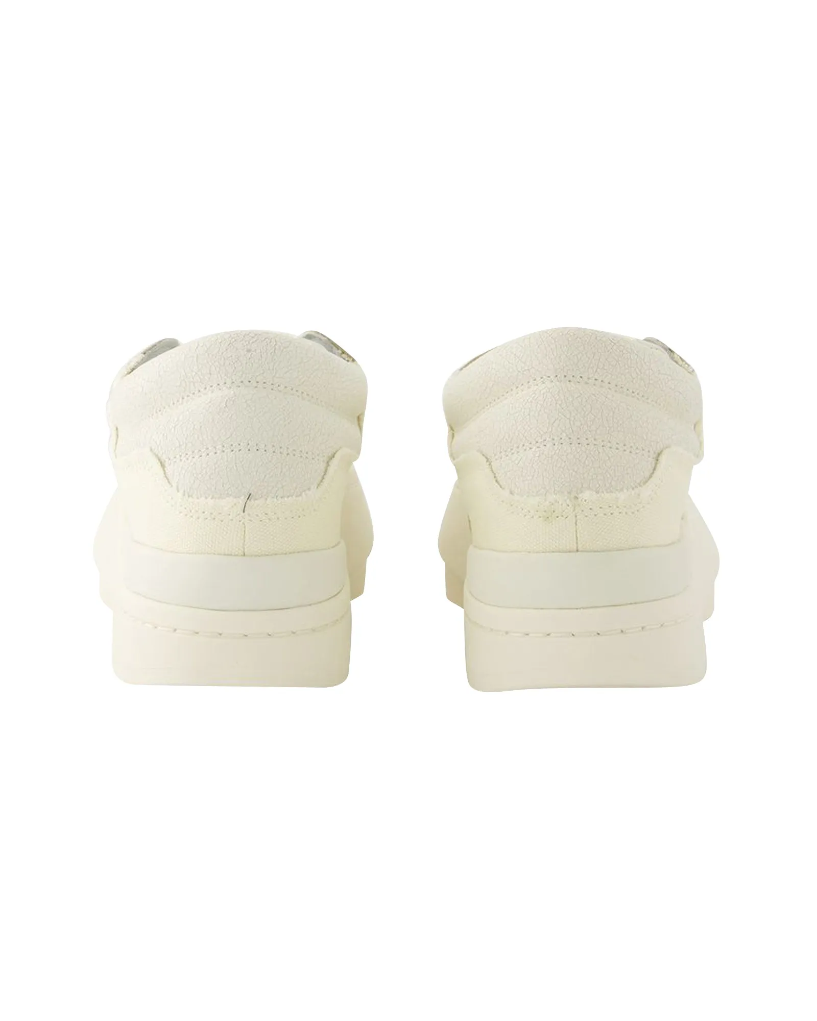 Lux Bball Low Sneakers - Y-3 - Leather - White