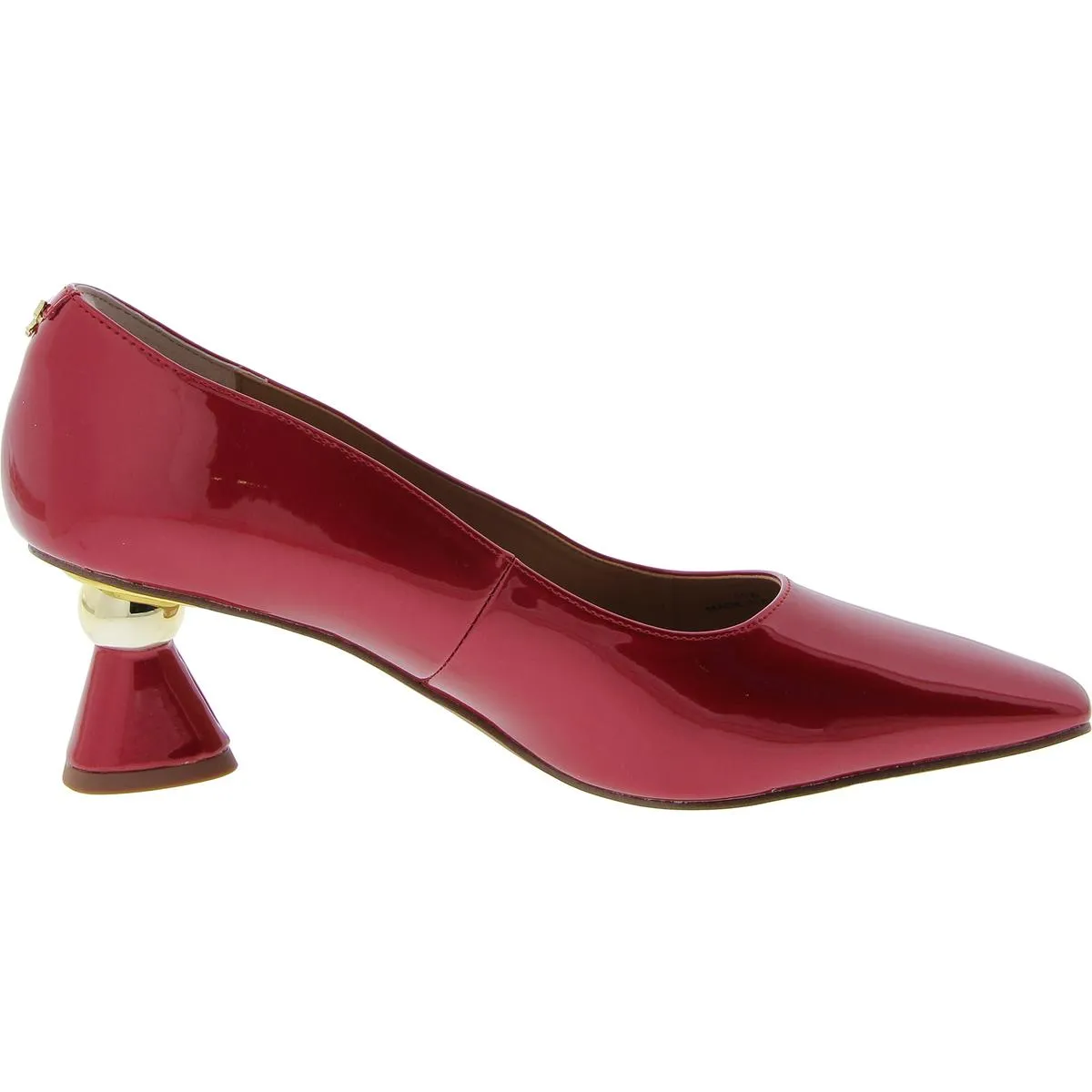 Lysandra Womens Patent Pointed Toe Pumps