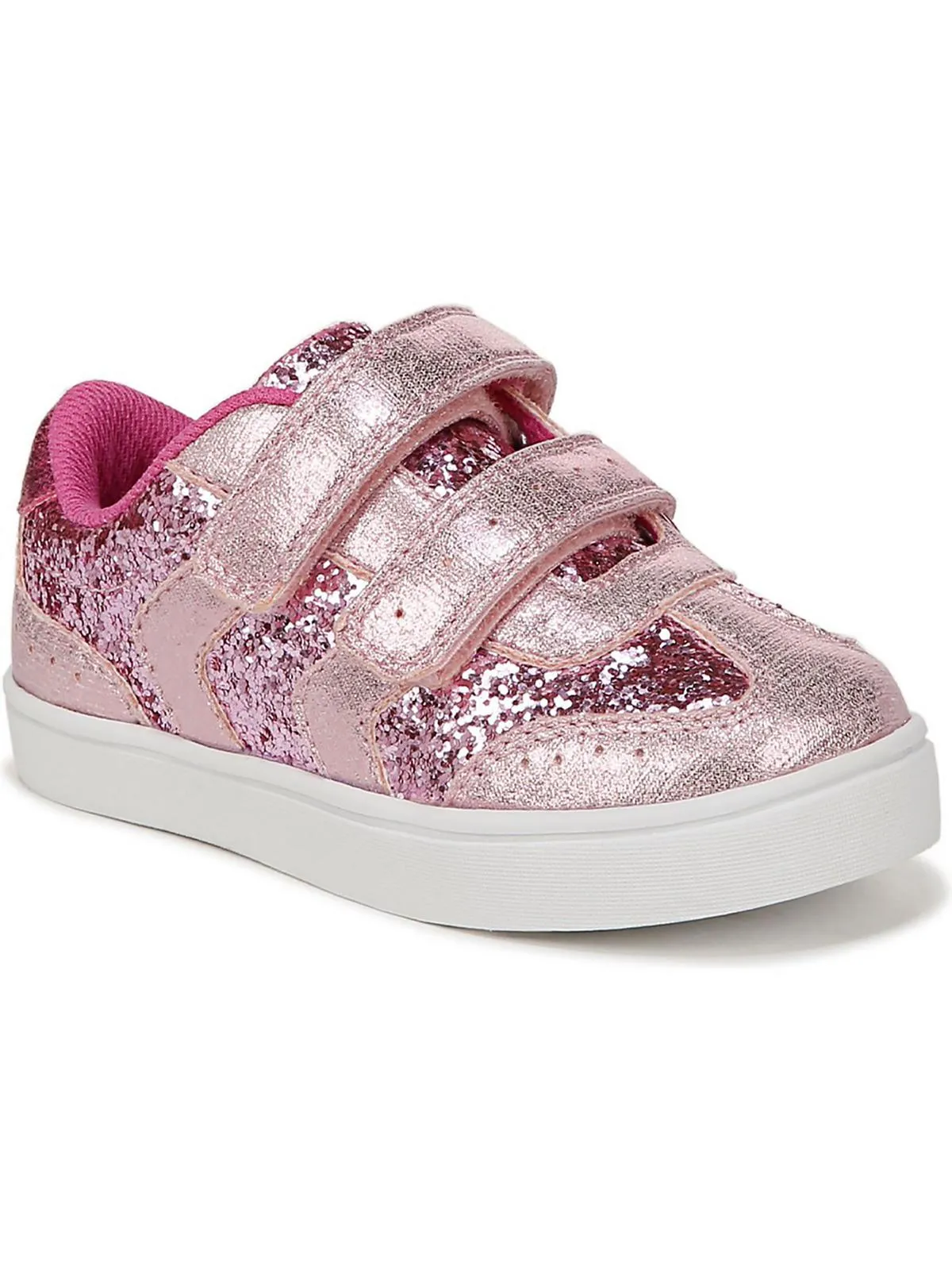 Madison Play Girls Gltter Adjustable Casual and Fashion Sneakers