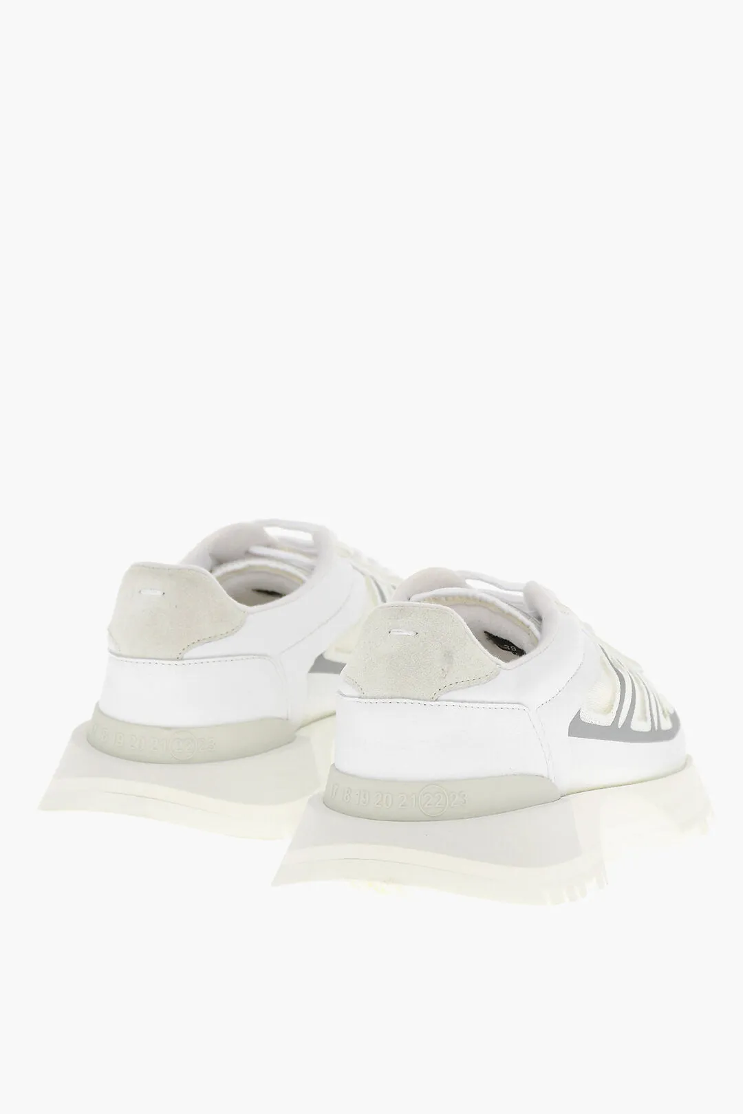 Maison Margiela Mm6 Low-Top Sneakers With Contrasting Details