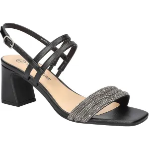 Majesty Womens Jeweled Man Made Ankle Strap