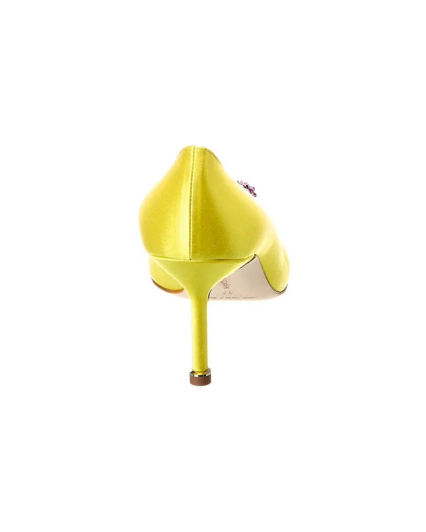 Manolo Blahnik Hangisi 70 Satin Pump