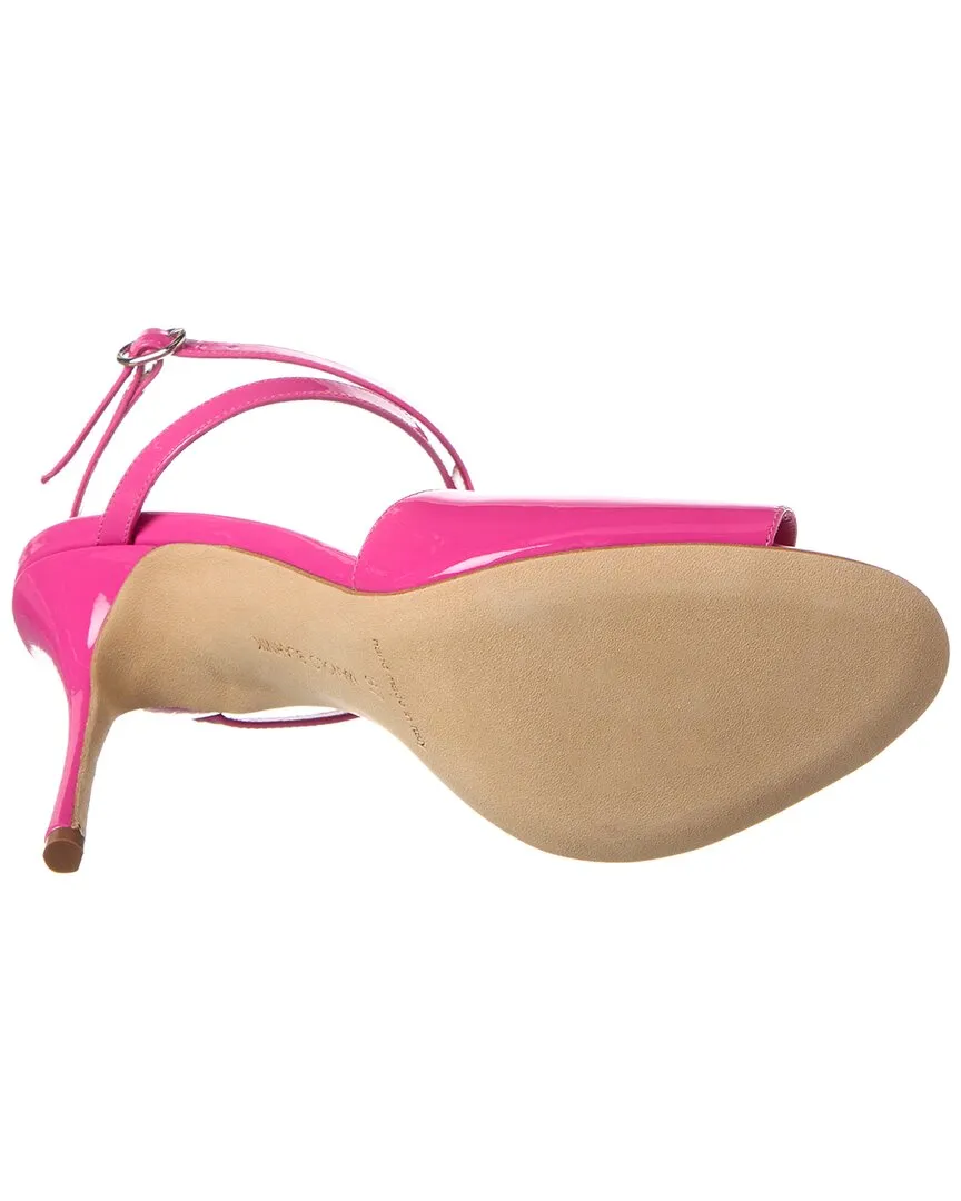 Manolo Blahnik Hourani 100 Patent Sandal