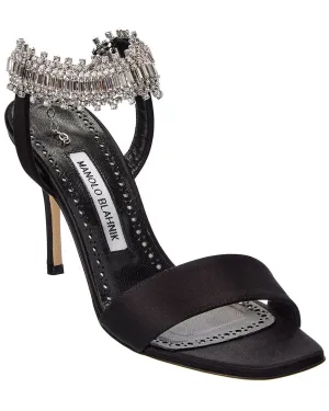 Manolo Blahnik Parinasan 90 Satin Sandal