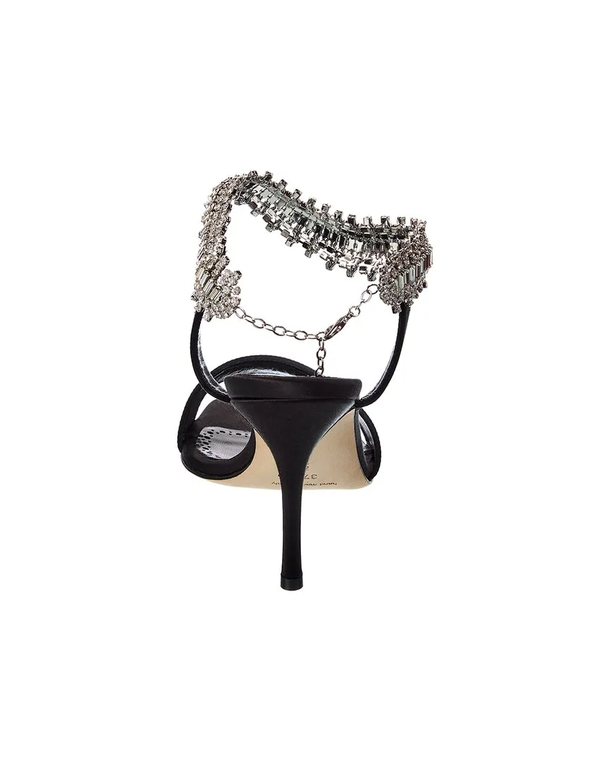 Manolo Blahnik Parinasan 90 Satin Sandal