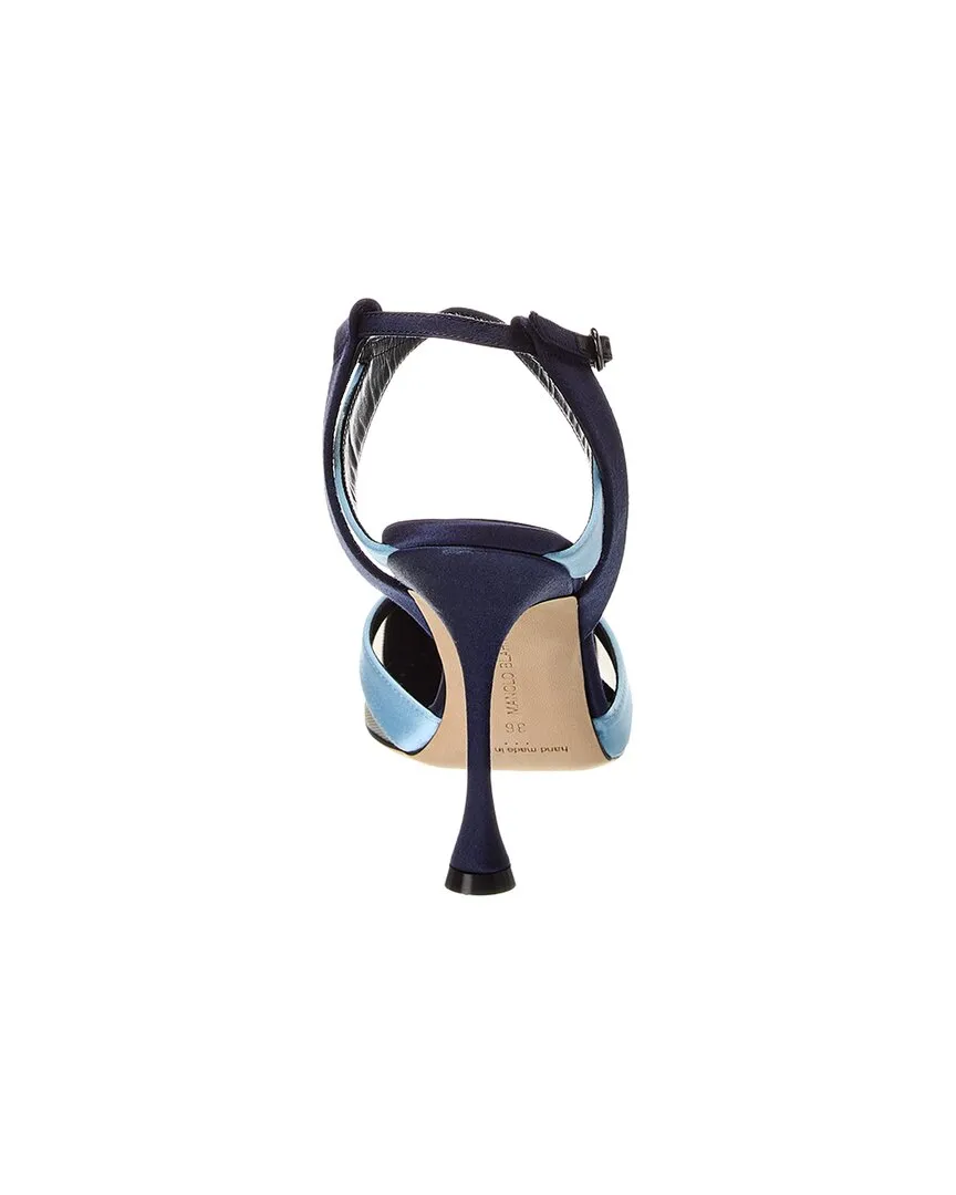 Manolo Blahnik Tamer 100 Satin Pump