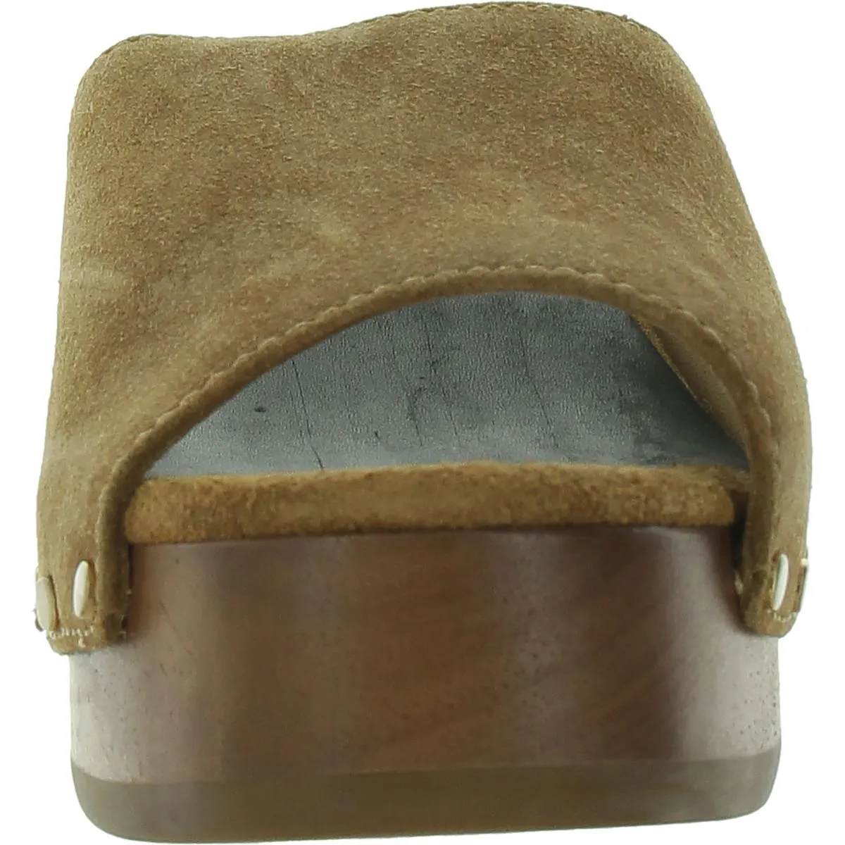 Mara Clog Slide Womens Slip On Clog Block Heel